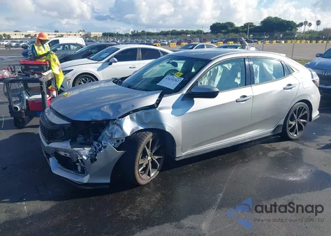 2018 Honda Civic Sport z USA, uszkodzony, nr VIN SHHFK7H47JU200167